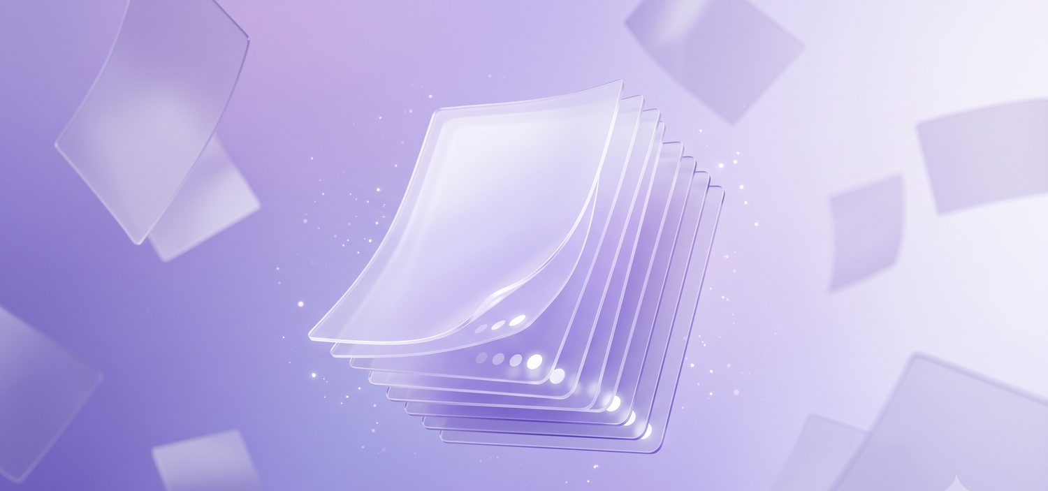 Illustration of page numbers being added to the pages of a PDF document